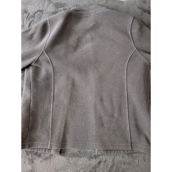Vintage L.L. Bean Comfort Fleece Button Up Cardigan Outdoor Hiking Womens Large - Picture 5 of 11